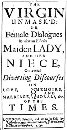 title page of a mandeville text